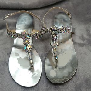 Ivanka Trump jewel sandal